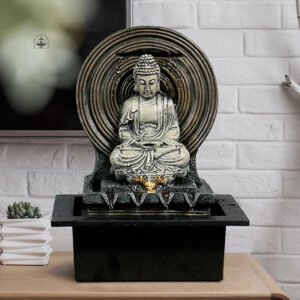Fontaine à eau Bouddha zen pour décoration intérieure