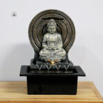 Objet de décoration Bouddha, fontaine relaxante pour ambiance sereine