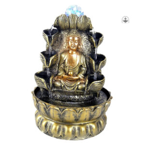 Fontaine d'eau Bouddha, symbole de sérénité et de calme