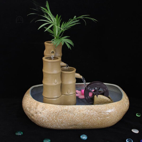 Fontaine intérieure pour une ambiance zen relaxante