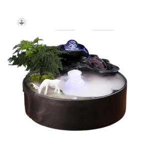 Élément de décoration intérieure inspiré de la sérénité zen