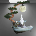 Fontaine à Eau et Encens élégante pour une ambiance zen