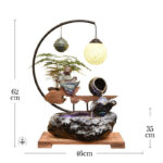 Élément aquatique traditionnel pour espace extérieur