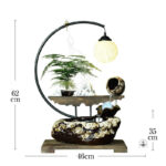 Fontaine à eau japonaise en design minimaliste