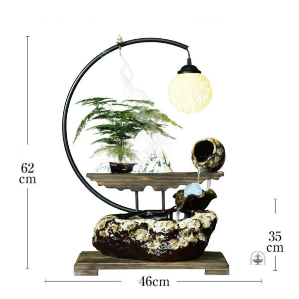 Fontaine à eau japonaise en design minimaliste