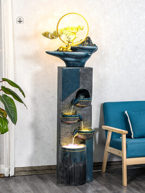 Fontaine d'intérieur avec lumière intégrée