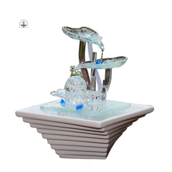 Fontaine d'intérieur avec effets lumineux relaxants