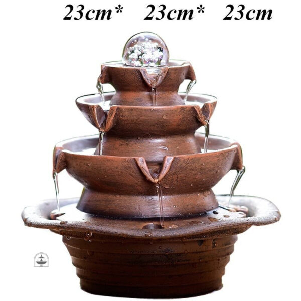 Création zen d'intérieur avec fontaine apaisante