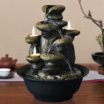 Fontaine zen à eau pour une ambiance apaisante