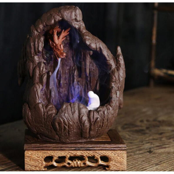 Fontaine à encens décorative pour diffusion de parfum