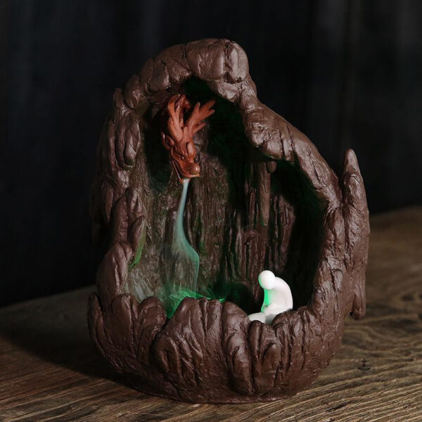 Fontaine à encens avec design apaisant et élégant