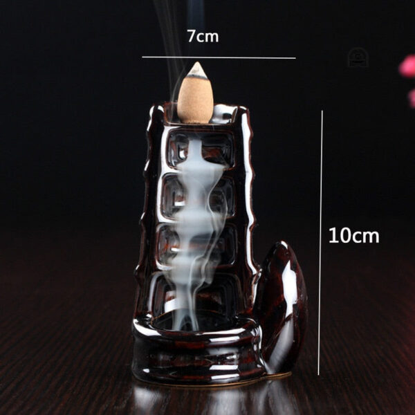 Fontaine à encens avec design élégant pour la méditation