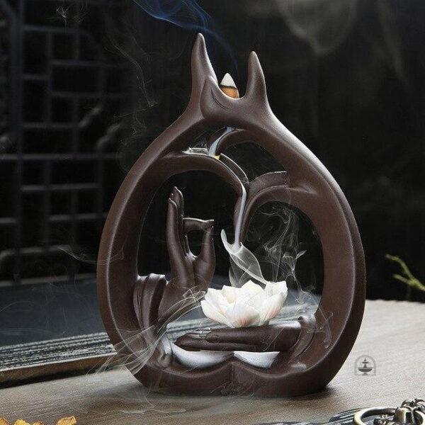 Fontaine à encens artisanale, design unique et captivant