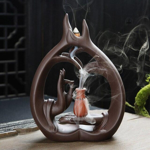 Accessoire de bien-être, fontaine à encens pour méditation