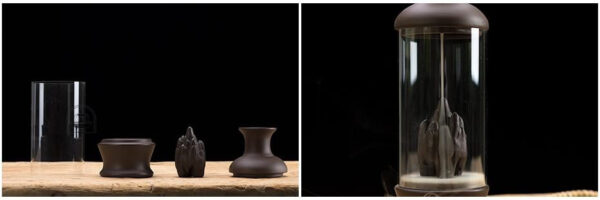 Effet de fumée descendante pour ambiance relaxante
