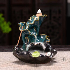 Fontaine à encens cascade élégante pour une ambiance zen