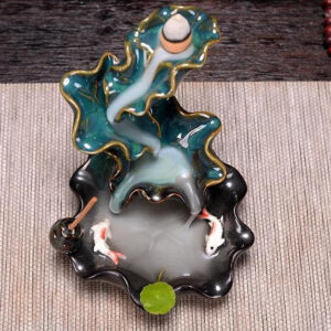 Cascade d'encens apaisante, idéale pour la méditation