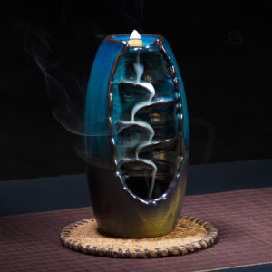 Fontaine à encens en céramique élégante et apaisante