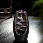 Fontaine à encens en céramique pour une ambiance zen