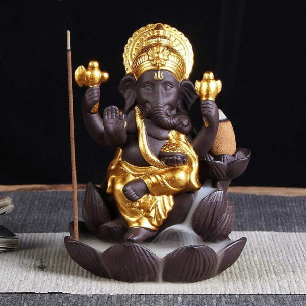 Fontaine à encens Ganesh décorative