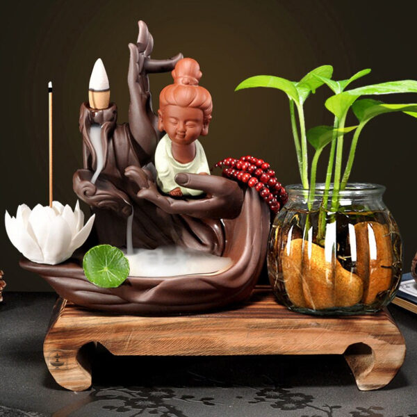 Décoration feng shui avec encens