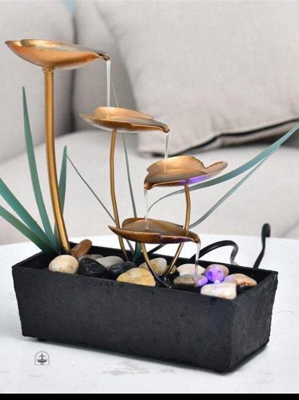 Décoration intérieure avec fontaine ambiance zen et sérénité