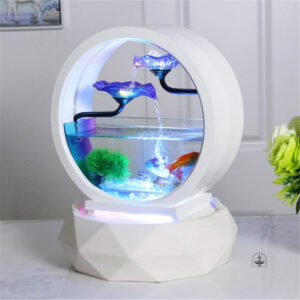Fontaine aquatique ajoutant du mouvement à votre aquarium