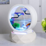 Ambiance zen grâce à cette fontaine aquarium décorative