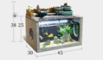 Accessoire décoratif : fontaine aquarium pour intérieur