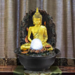 Fontaine Bouddha décorative pour un intérieur apaisant