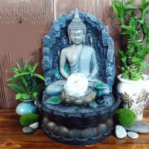 Fontaine Bouddha boule pour une ambiance zen apaisante