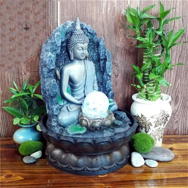 Fontaine zen Bouddha pour la décoration intérieure élégante