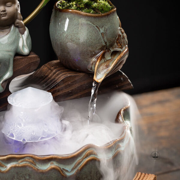 Fontaine spirituelle Bouddha pour intérieur