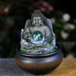 Fontaine décorative Bouddha pour un intérieur apaisant