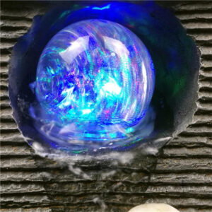 Fontaine offrant Bouddha pour espace spirituel