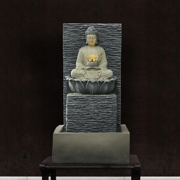Fontaine Bouddha zen pour une ambiance relaxante