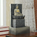 Fontaine d'intérieur Bouddha pour méditation sereine