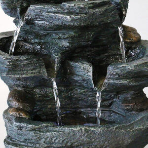 Fontaine naturelle inspirée pour un espace serein