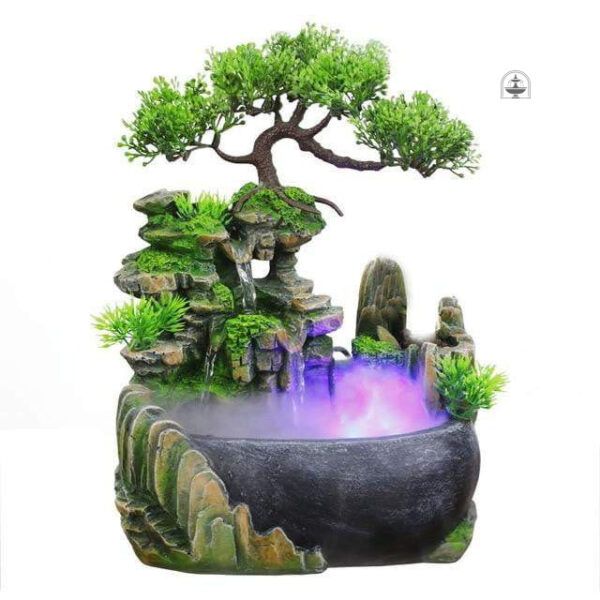 Fontaine zen décorative pour un intérieur apaisant et relaxant
