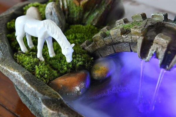 Fontaine apaisante pour la méditation et le bien-être