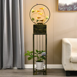 Fontaine design moderne pour un intérieur apaisant
