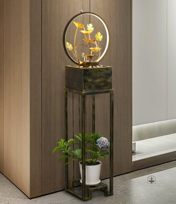Élément décoratif moderne : fontaine d'intérieur