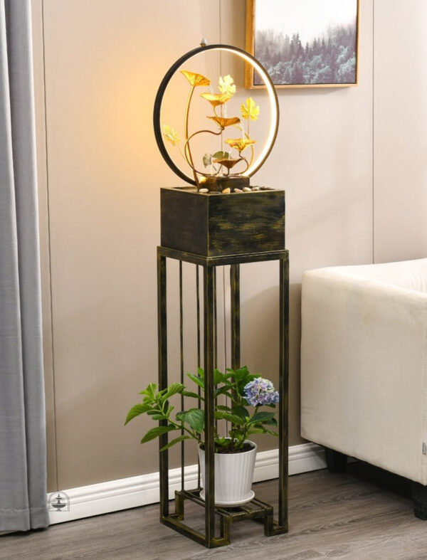 Décoration aquatique tendance : fontaine design