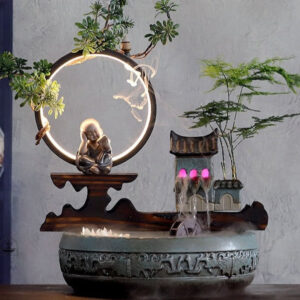 Fontaine à encens diffuseur élégante et apaisante