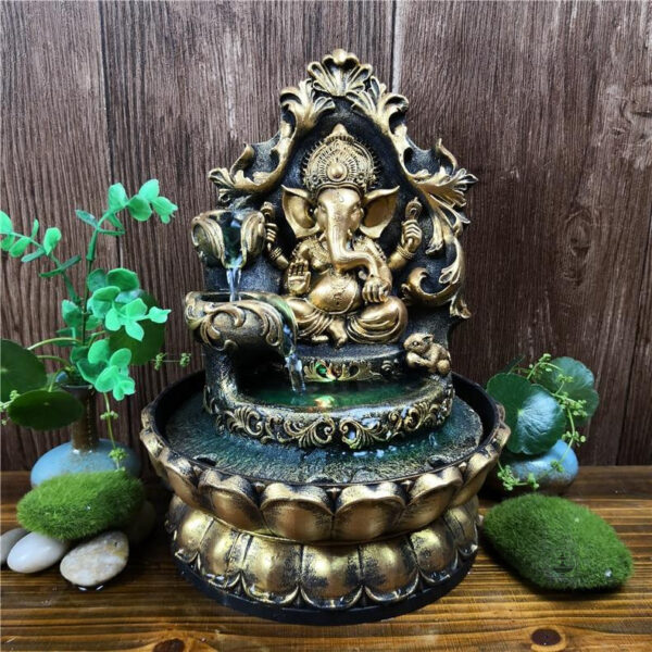Fontaine Ganesh pour une ambiance zen apaisante