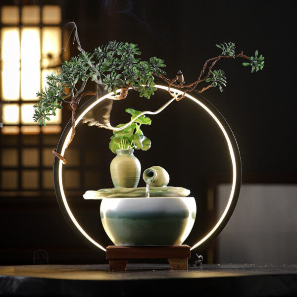 Fontaine d'Intérieur Japonaise avec design zen