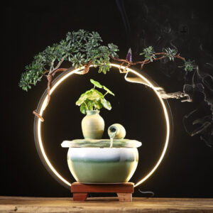 Élément décoratif inspiré du style japonais
