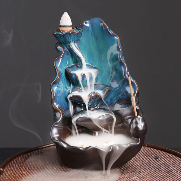 Objets de relaxation : fontaine encens cascade unique