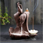 Accessoire de bien-être : fontaine à encens céramique décorative