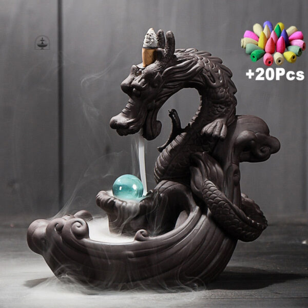 Accessoire zen pour diffusion d'encens et ambiance paisible